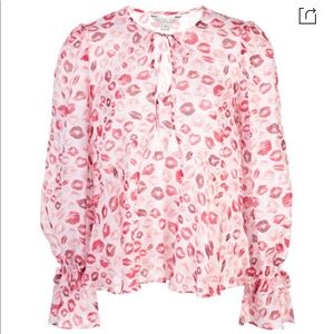 Rachel Zoe silk blouse size S